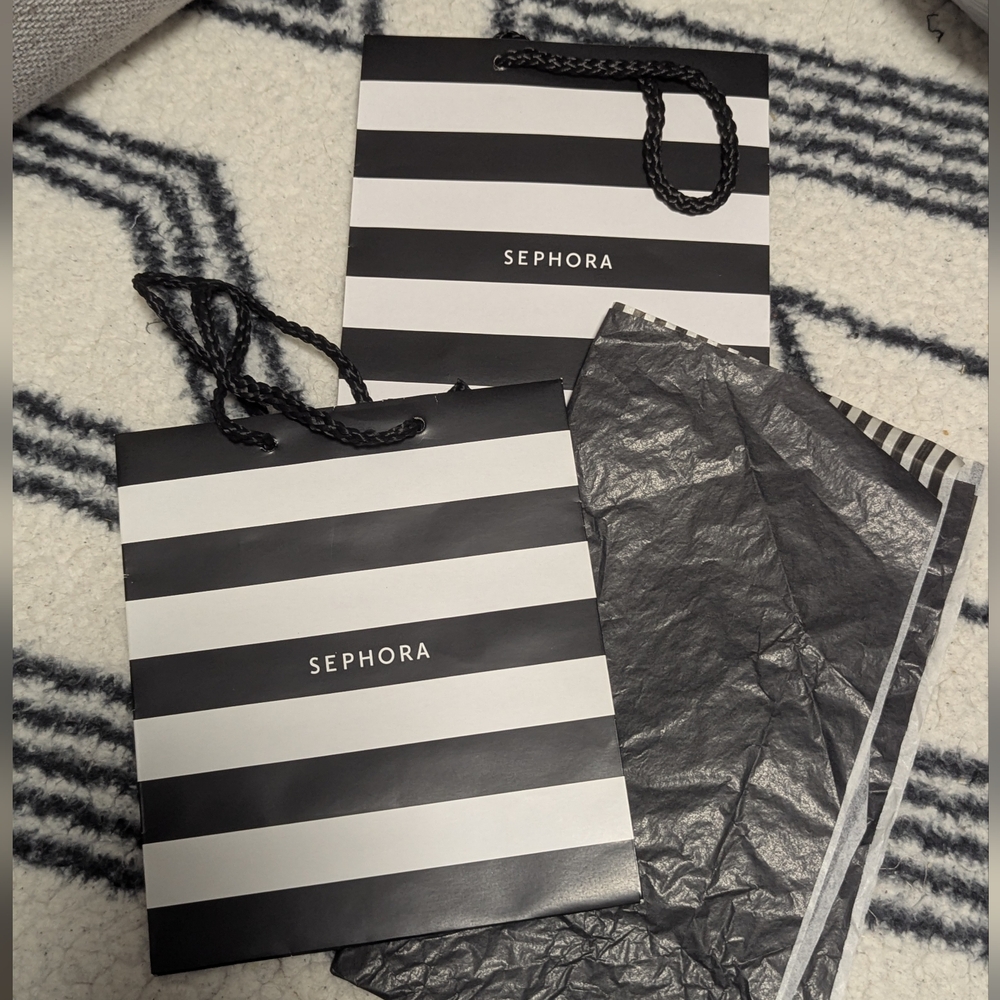 Sephora Gifting Wrap Shopping Bags Supplies